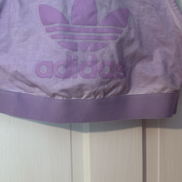 Adidas Women's Purple/Lavender Sports Bra Size Large - Picture 4 of 8